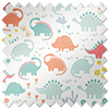 Dino Floral, Cretaceous Corals - Twist&Fit Roller Blind